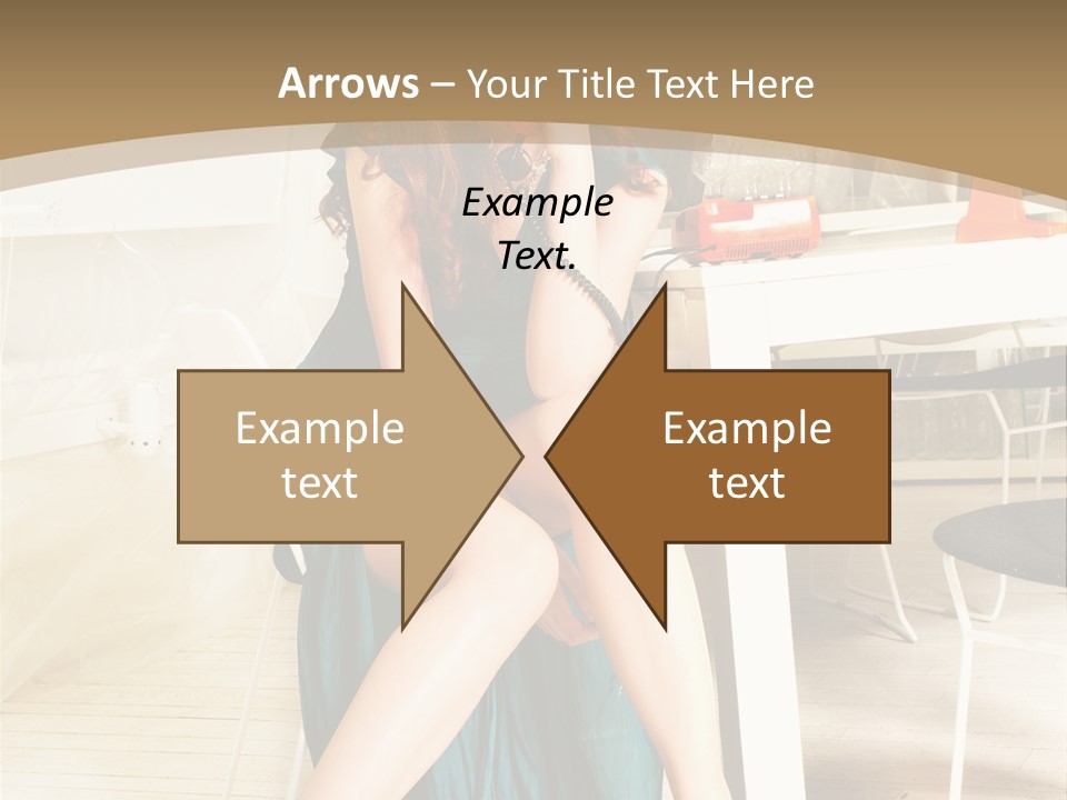 Vogue Table Fashion PowerPoint Template