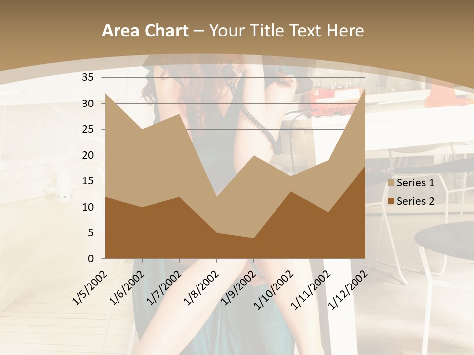 Vogue Table Fashion PowerPoint Template