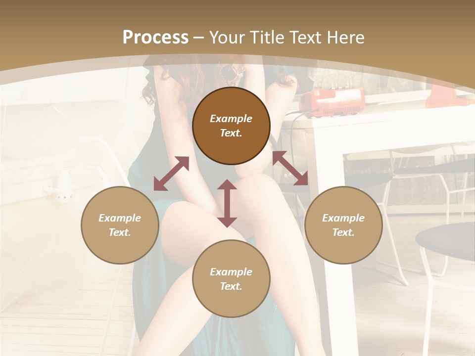 Vogue Table Fashion PowerPoint Template