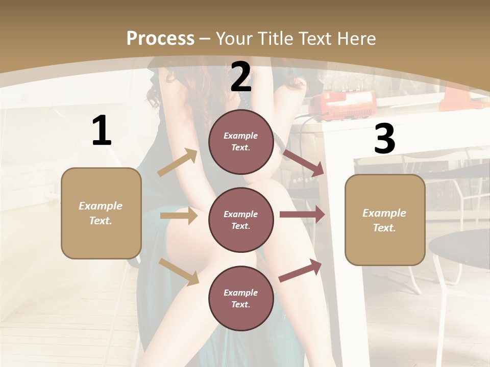 Vogue Table Fashion PowerPoint Template