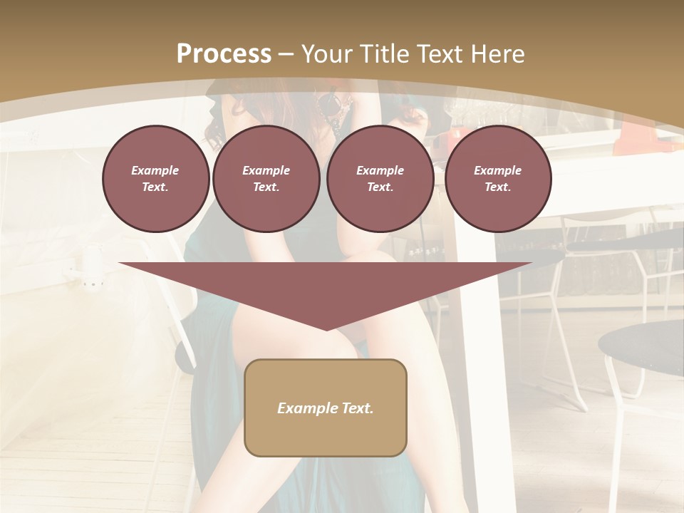 Vogue Table Fashion PowerPoint Template