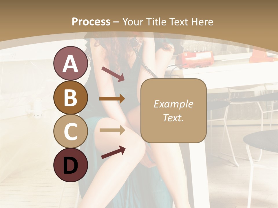 Vogue Table Fashion PowerPoint Template