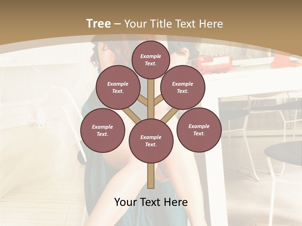 Vogue Table Fashion PowerPoint Template