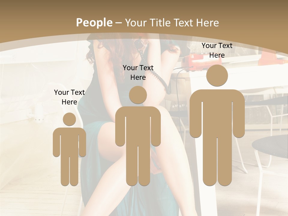 Vogue Table Fashion PowerPoint Template