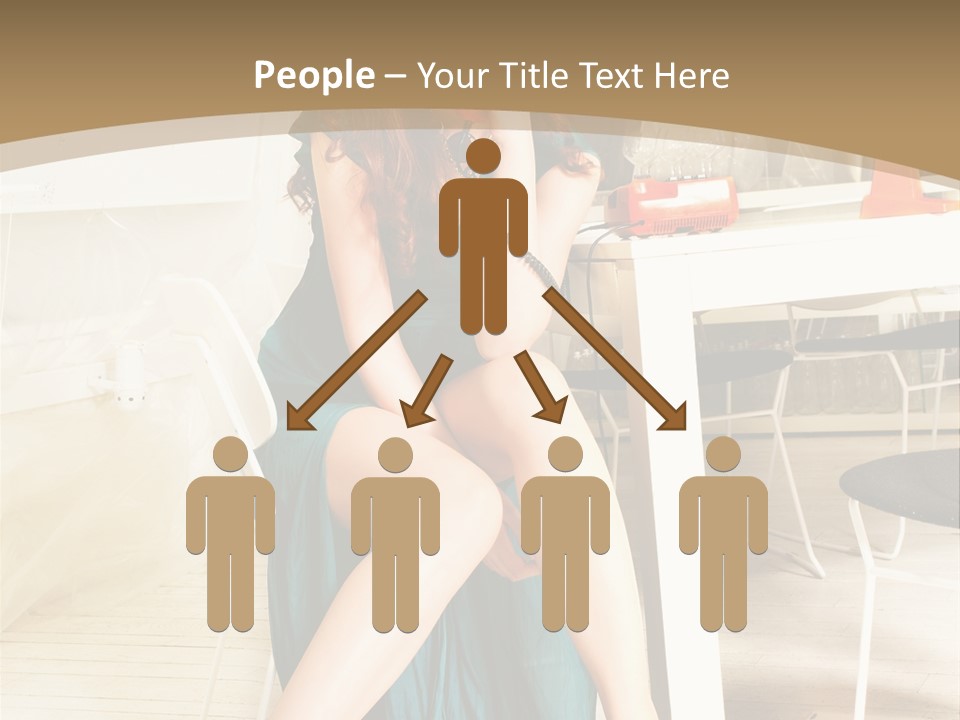 Vogue Table Fashion PowerPoint Template