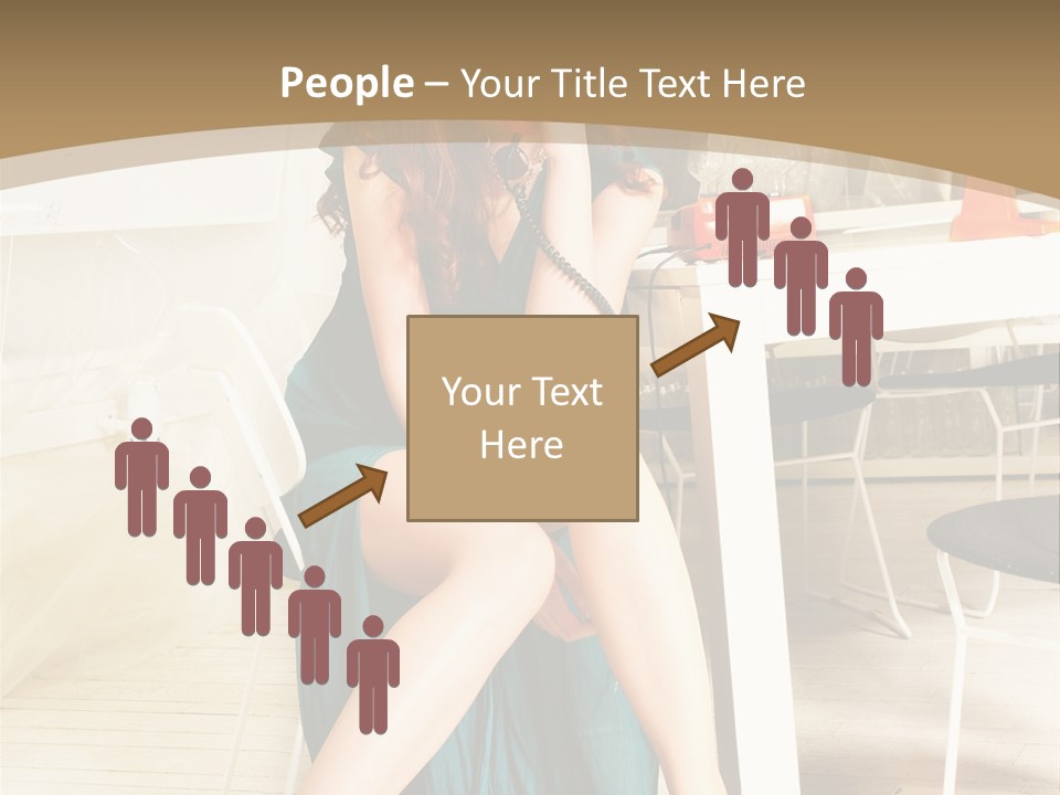 Vogue Table Fashion PowerPoint Template