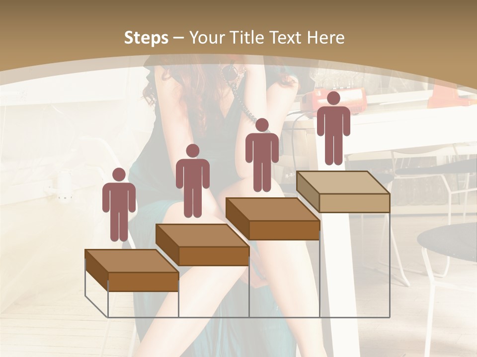 Vogue Table Fashion PowerPoint Template