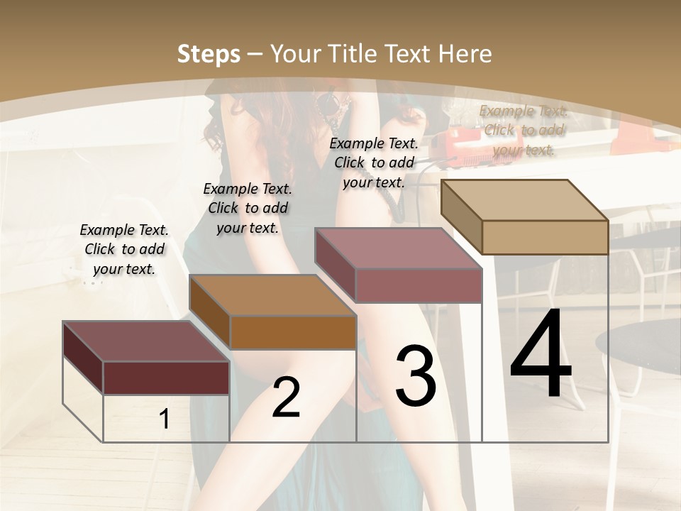 Vogue Table Fashion PowerPoint Template