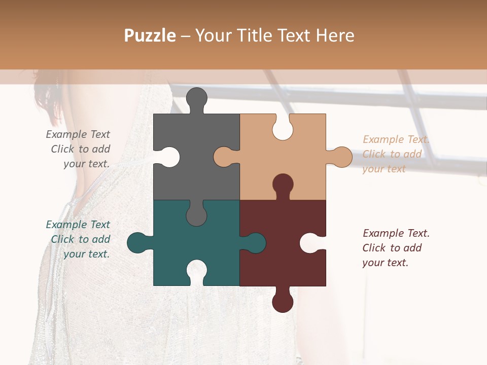 Attractive Apartment Stand PowerPoint Template