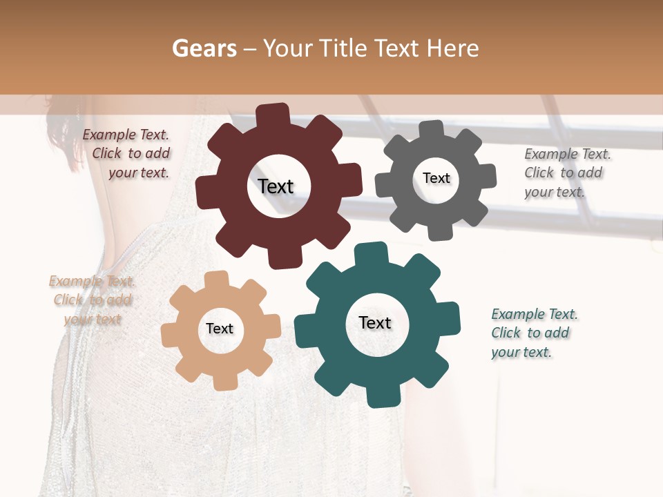 Attractive Apartment Stand PowerPoint Template