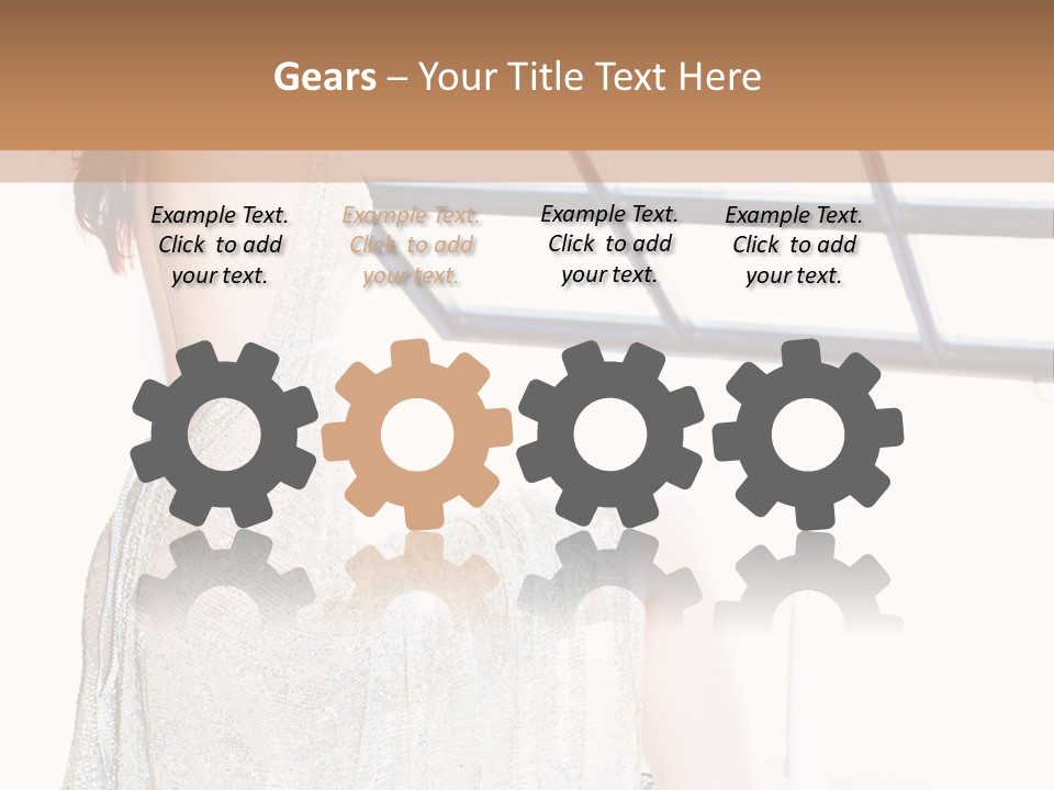 Attractive Apartment Stand PowerPoint Template