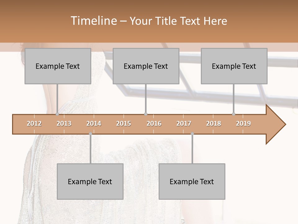 Attractive Apartment Stand PowerPoint Template