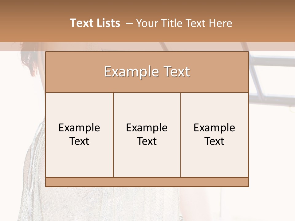 Attractive Apartment Stand PowerPoint Template