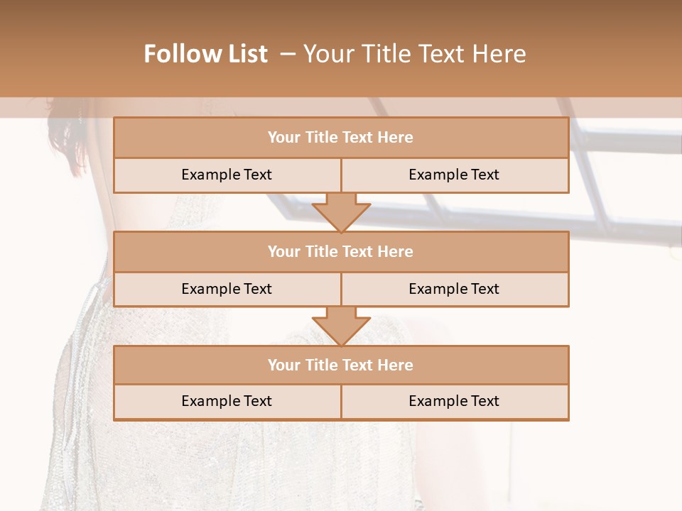 Attractive Apartment Stand PowerPoint Template