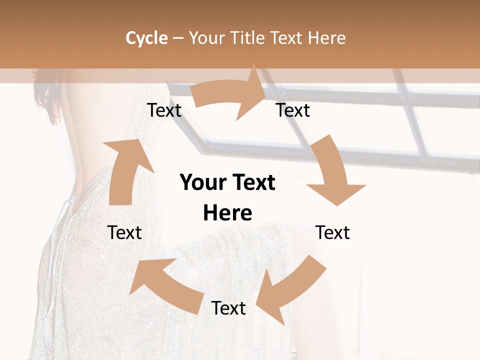 Attractive Apartment Stand PowerPoint Template
