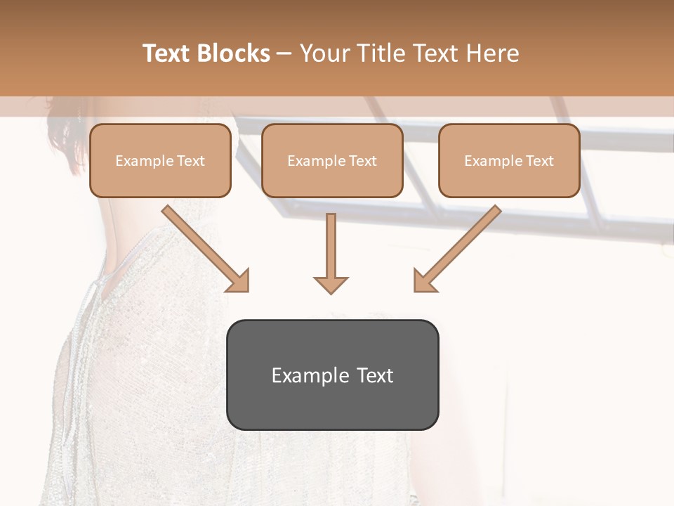 Attractive Apartment Stand PowerPoint Template