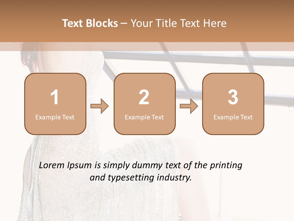 Attractive Apartment Stand PowerPoint Template