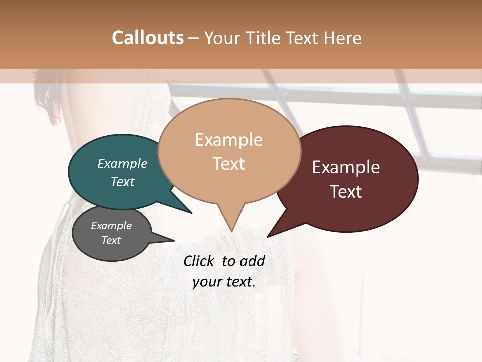 Attractive Apartment Stand PowerPoint Template