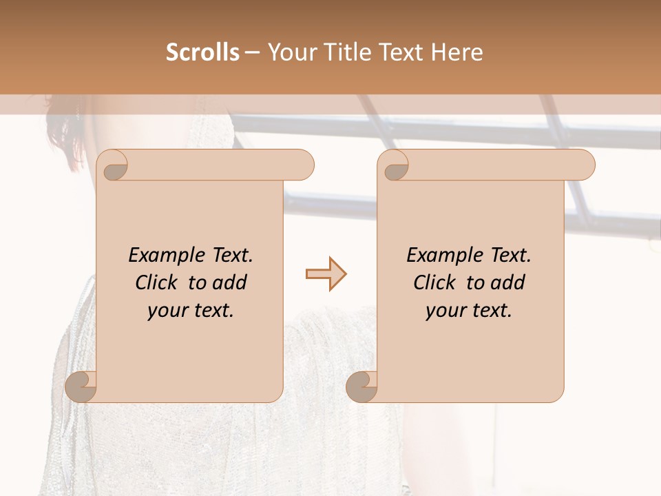 Attractive Apartment Stand PowerPoint Template