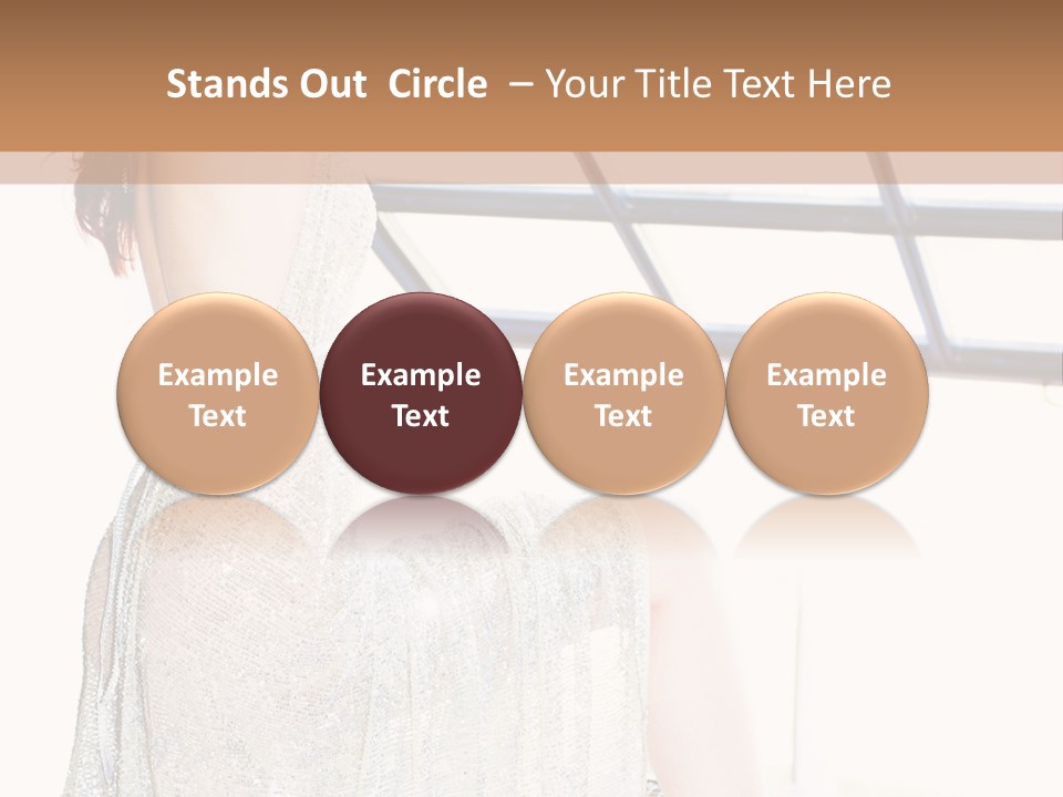 Attractive Apartment Stand PowerPoint Template