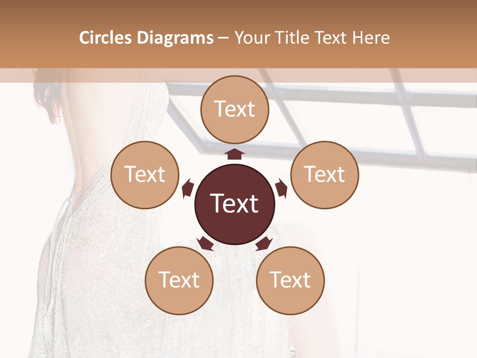 Attractive Apartment Stand PowerPoint Template