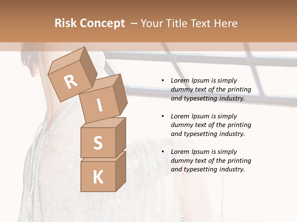 Attractive Apartment Stand PowerPoint Template