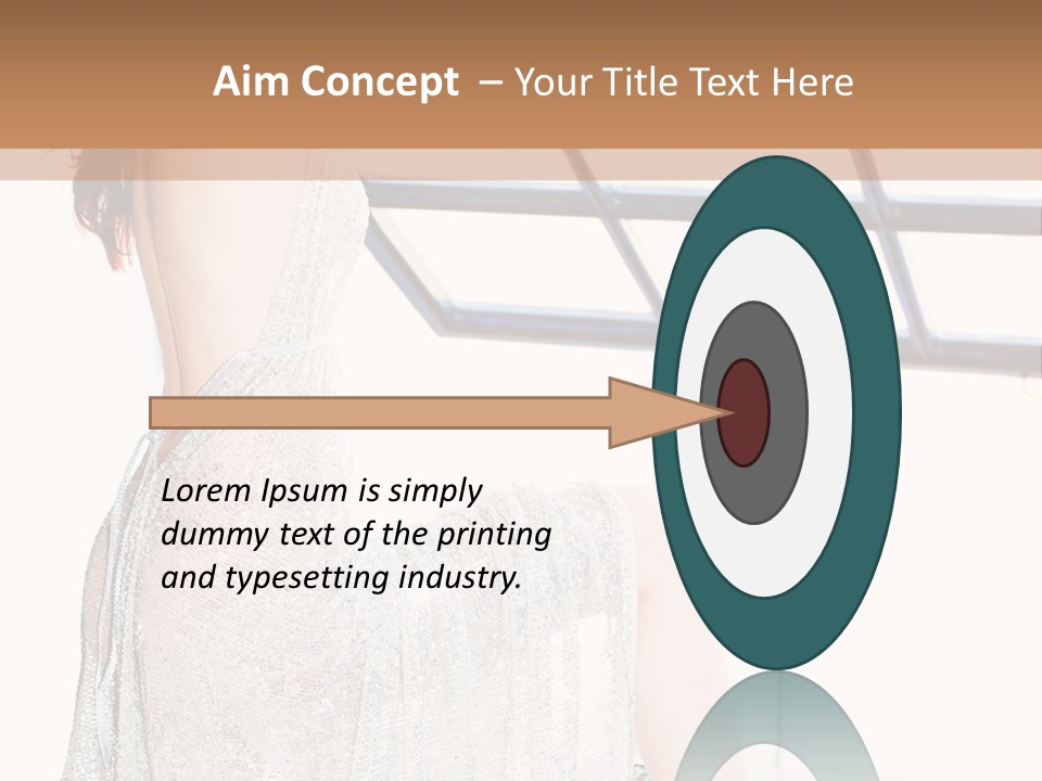 Attractive Apartment Stand PowerPoint Template