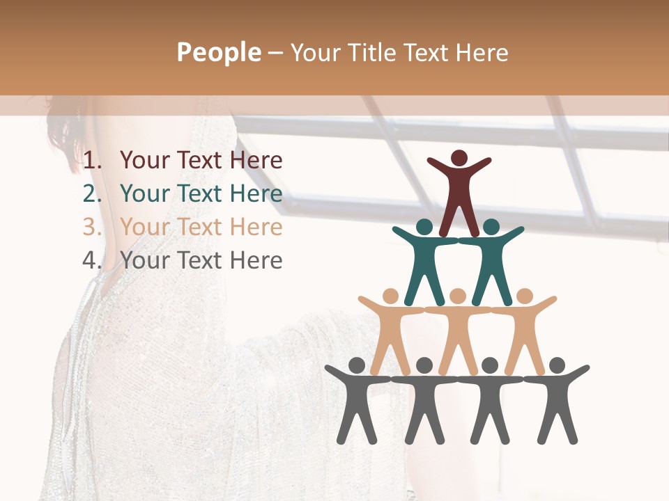 Attractive Apartment Stand PowerPoint Template