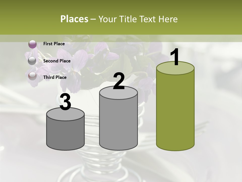 Celebration Event Table Egg PowerPoint Template