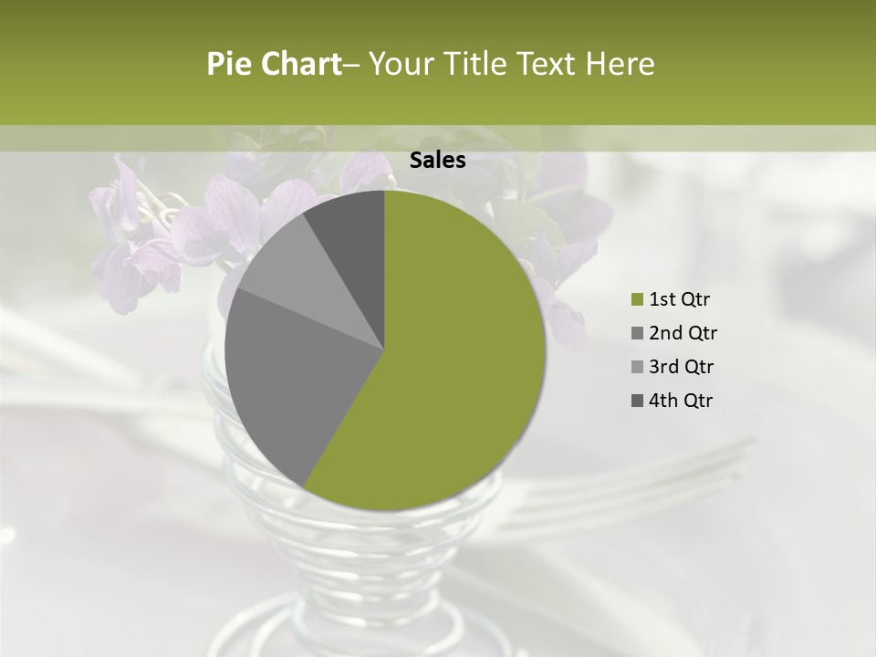 Celebration Event Table Egg PowerPoint Template