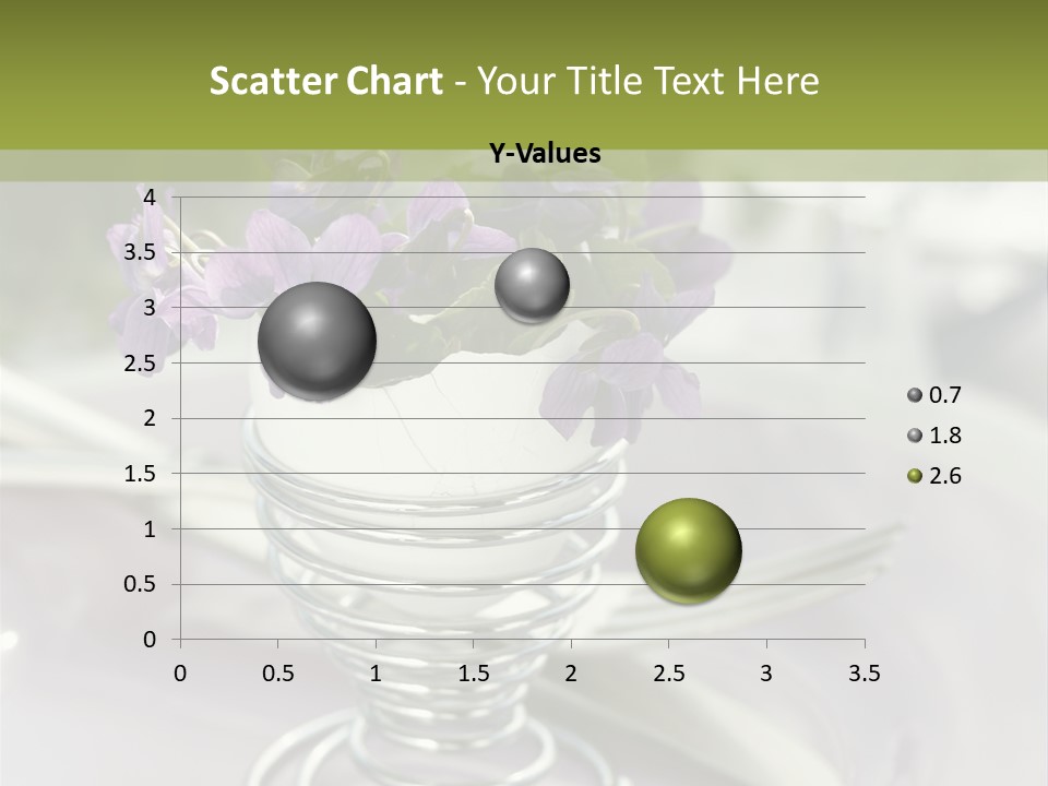 Celebration Event Table Egg PowerPoint Template
