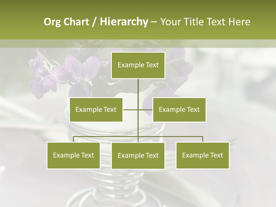 Celebration Event Table Egg PowerPoint Template