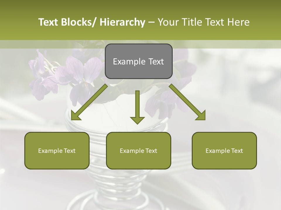 Celebration Event Table Egg PowerPoint Template