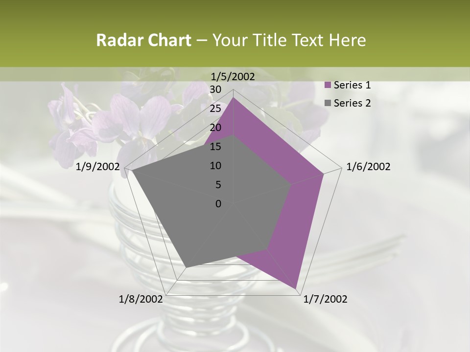 Celebration Event Table Egg PowerPoint Template