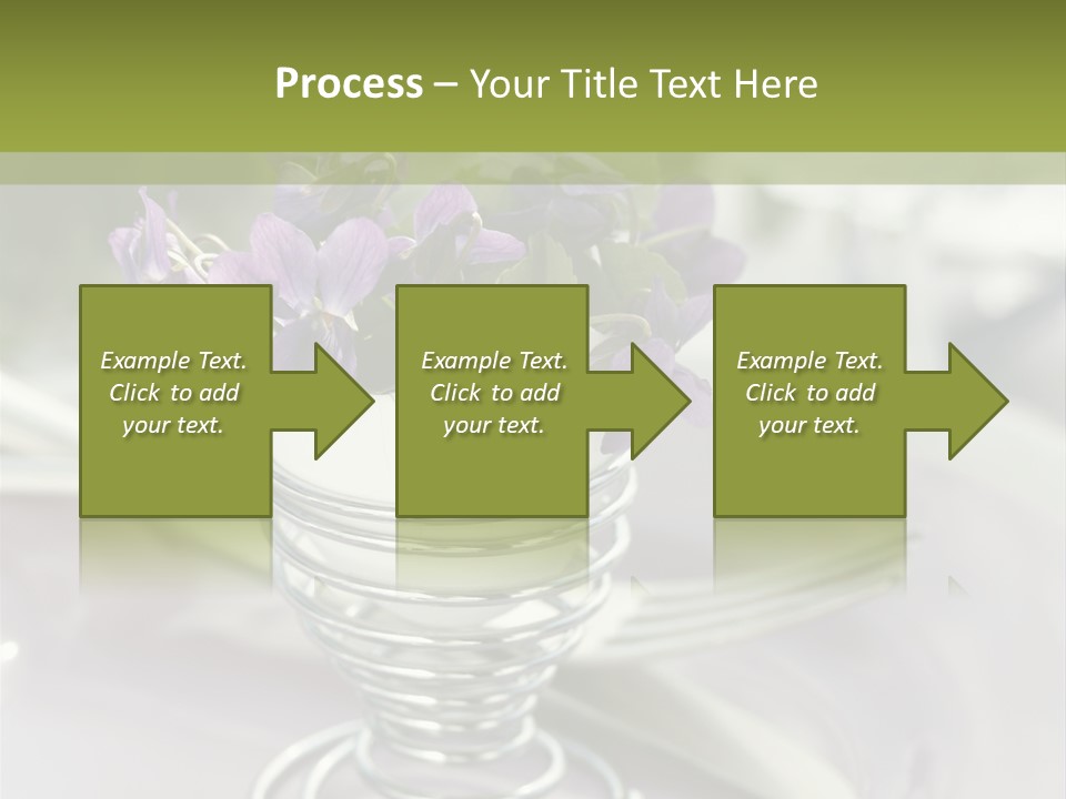 Celebration Event Table Egg PowerPoint Template