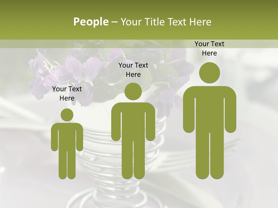 Celebration Event Table Egg PowerPoint Template