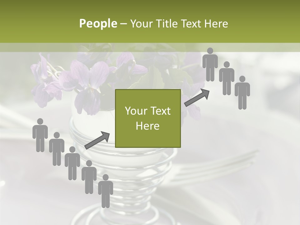 Celebration Event Table Egg PowerPoint Template