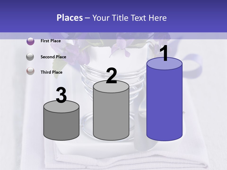 Fork Decoration Setting PowerPoint Template