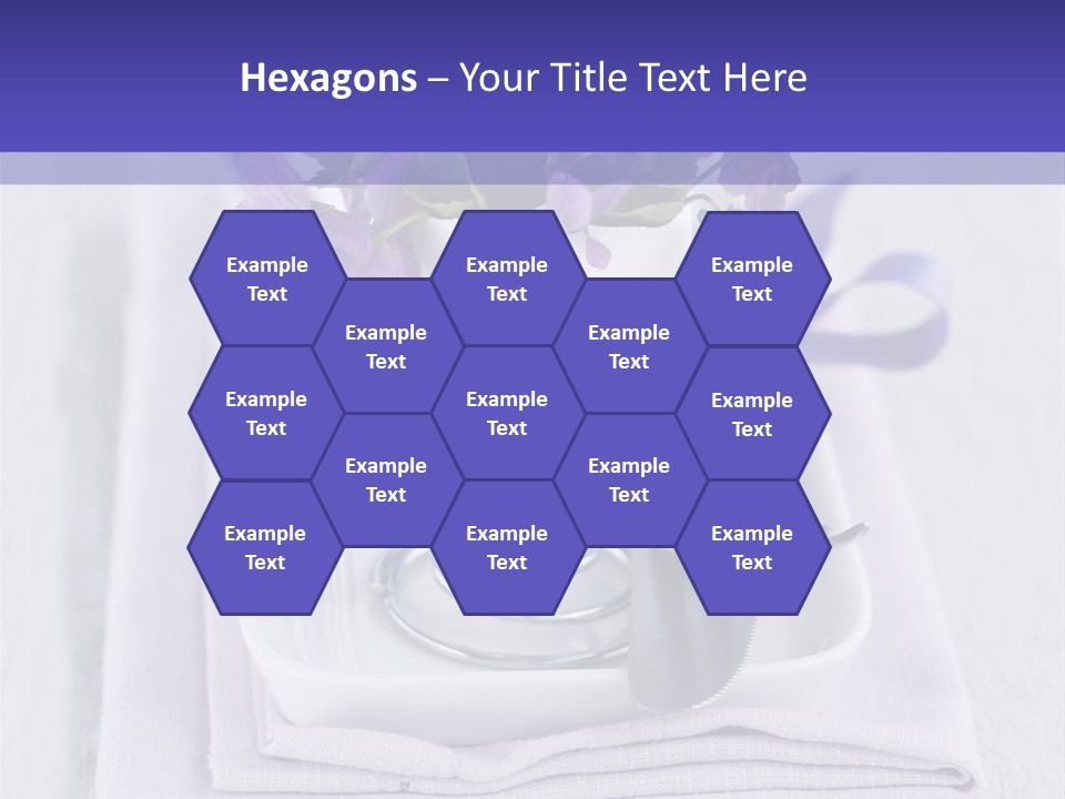 Fork Decoration Setting PowerPoint Template