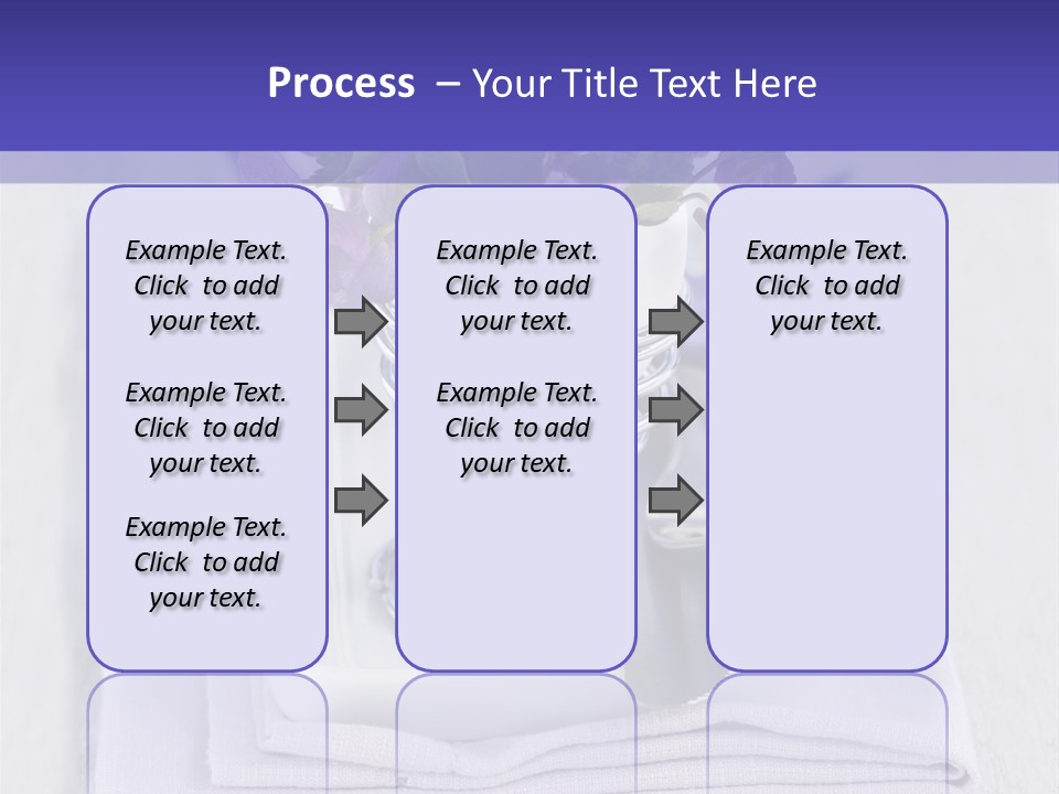 Fork Decoration Setting PowerPoint Template