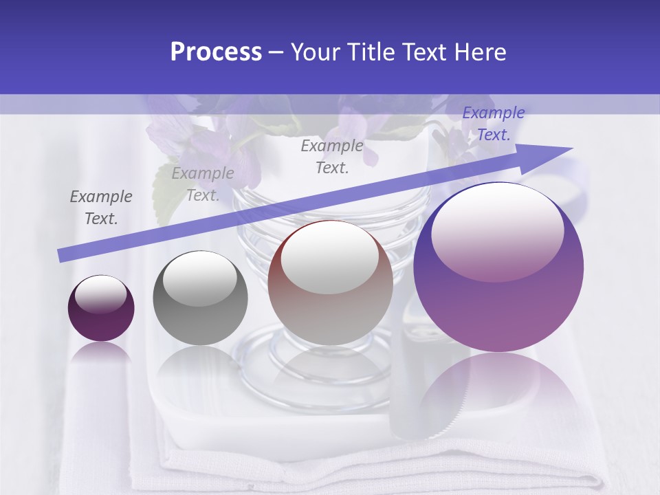 Fork Decoration Setting PowerPoint Template