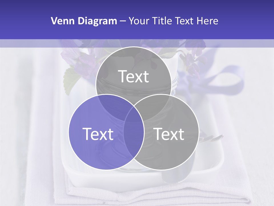 Fork Decoration Setting PowerPoint Template