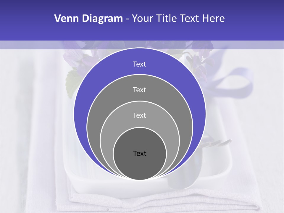 Fork Decoration Setting PowerPoint Template