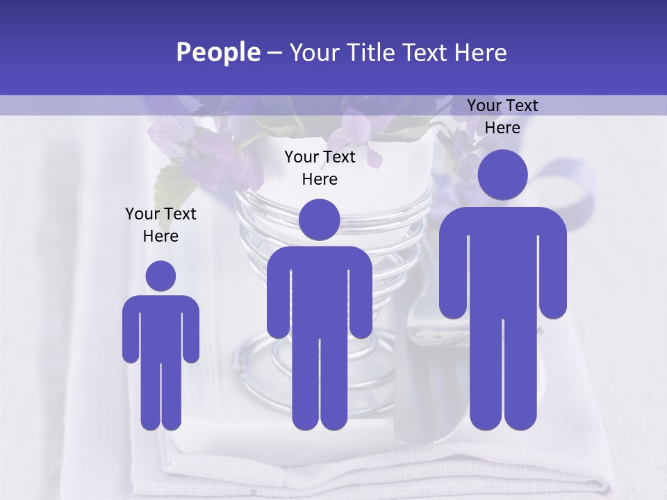 Fork Decoration Setting PowerPoint Template
