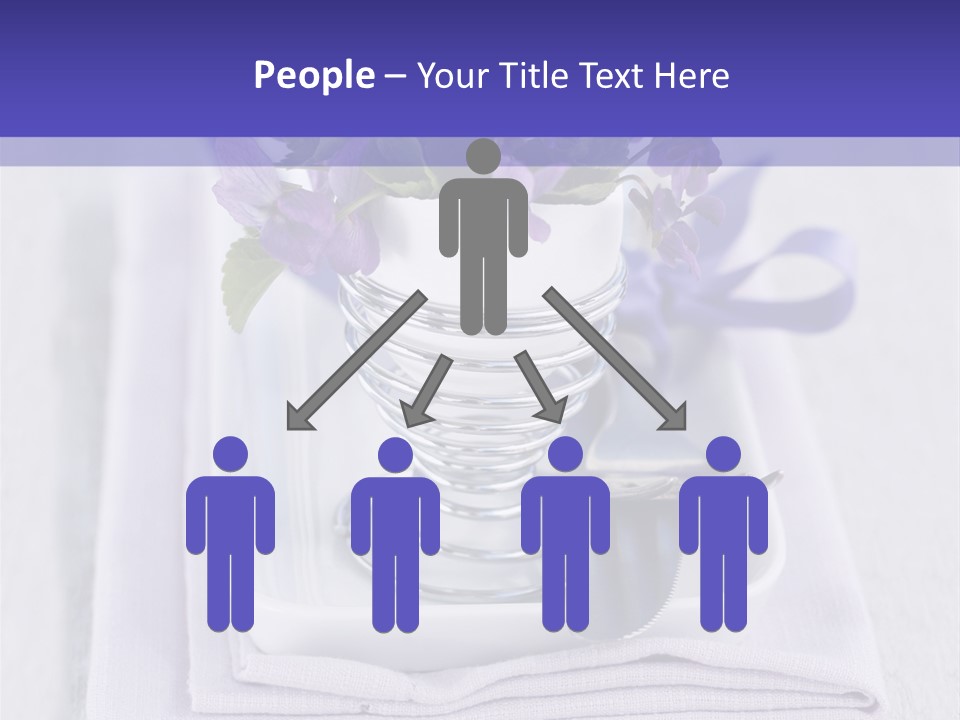 Fork Decoration Setting PowerPoint Template