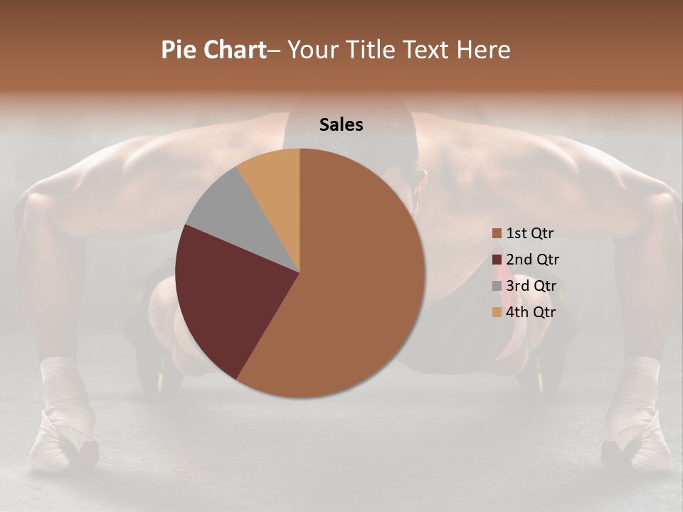 Mixed Martial Person PowerPoint Template