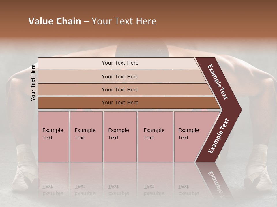 Mixed Martial Person PowerPoint Template