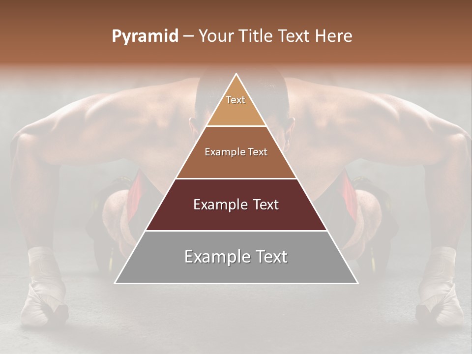 Mixed Martial Person PowerPoint Template
