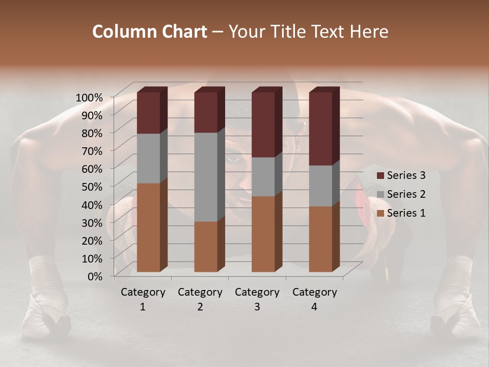 Mixed Martial Person PowerPoint Template