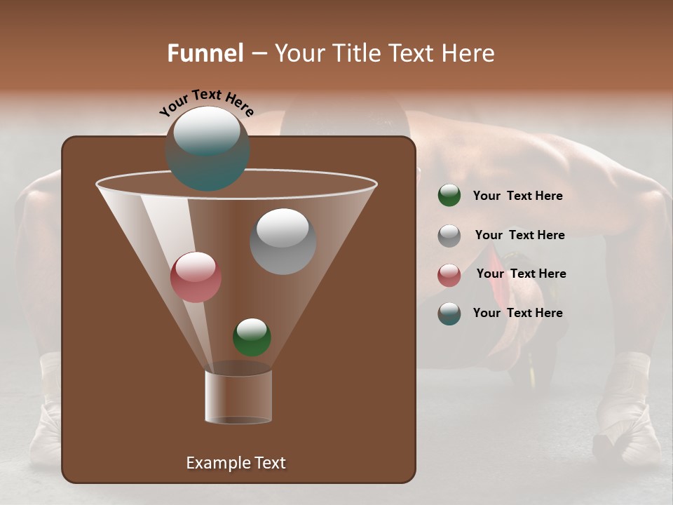 Mixed Martial Person PowerPoint Template